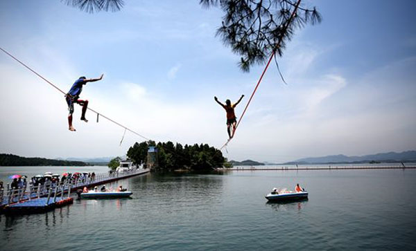 舒城萬(wàn)佛湖旅游景點(diǎn)宣傳片拍攝